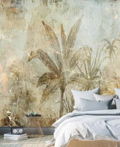 fresque murale de la jungle personnalisable en sépia appelée Distressed Sepia Jungle par Rafal Kulik fresque murale de la jungle personnalisable en sépia appelée Distressed Sepia Jungle par Rafal Kulik