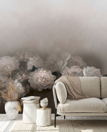 braunes Blumenwandbild namens Amoura II von Loris Drago für Schlafzimmer und Wohnzimmer braunes Blumenwandbild namens Amoura II von Loris Drago für Schlafzimmer und Wohnzimmer