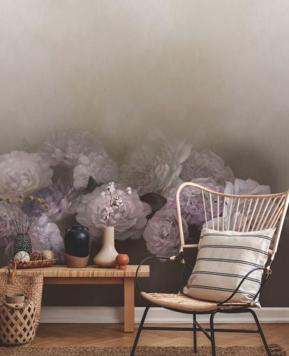 braunes Blumenwandbild namens Amoura IV von Loris Drago für Schlafzimmer und Wohnzimmer braunes Blumenwandbild namens Amoura IV von Loris Drago für Schlafzimmer und Wohnzimmer