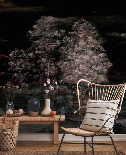 dark customizable nature wall mural called Velaria II by Loris Drago for bedrooms and hallways dark customizable nature wall mural called Velaria II by Loris Drago for bedrooms and hallways