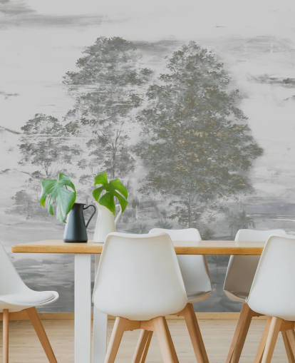 mural paisagístico cinza personalizável chamado Velaria III de Loris Drago para quartos, salas de estar e corredores mural paisagístico cinza personalizável chamado Velaria III de Loris Drago para quartos, salas de estar e corredores
