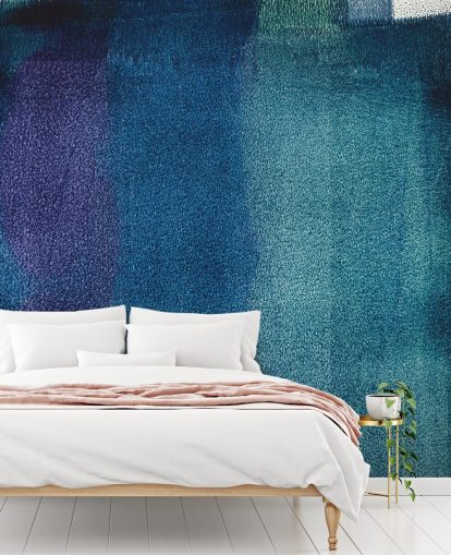 peinture murale abstraite personnalisable bleue et violette appelée Painted Textures II de Tim Mossholder peinture murale abstraite personnalisable bleue et violette appelée Painted Textures II de Tim Mossholder