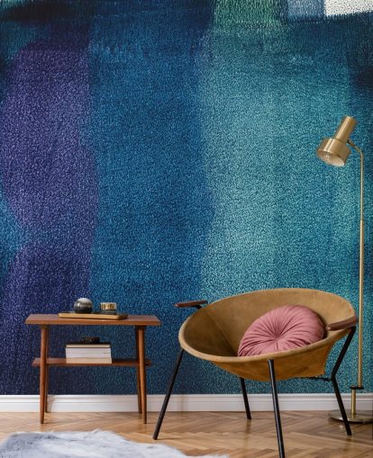 peinture murale abstraite personnalisable bleue et violette appelée Painted Textures II de Tim Mossholder peinture murale abstraite personnalisable bleue et violette appelée Painted Textures II de Tim Mossholder