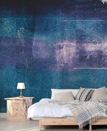fresque murale abstraite personnalisée bleue et violette appelée Painted Textures III par Tim Mossholder pour les chambres et les salles de bain fresque murale abstraite personnalisée bleue et violette appelée Painted Textures III par Tim Mossholder pour les chambres et les salles de bain