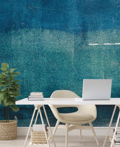 blaues individuelles abstraktes Wandbild namens Painted Textures von Tim Mossholder für Badezimmer, Flure und Küchen blaues individuelles abstraktes Wandbild namens Painted Textures von Tim Mossholder für Badezimmer, Flure und Küchen