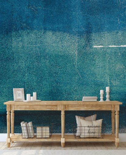 mural de parede abstrato personalizado azul chamado Painted Textures de Tim Mossholder para banheiros, corredores e cozinhas mural de parede abstrato personalizado azul chamado Painted Textures de Tim Mossholder para banheiros, corredores e cozinhas