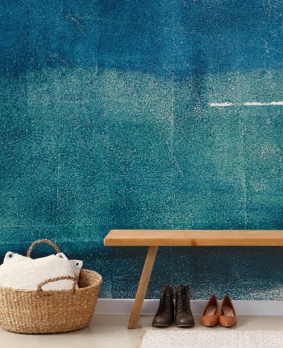 fresque murale abstraite bleue personnalisée appelée Painted Textures par Tim Mossholder pour les salles de bain, les couloirs et les cuisines fresque murale abstraite bleue personnalisée appelée Painted Textures par Tim Mossholder pour les salles de bain, les couloirs et les cuisines