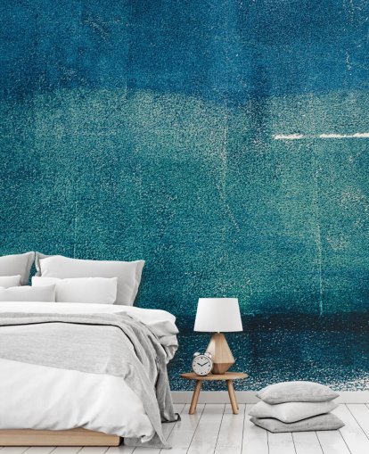 mural de parede abstrato personalizado azul chamado Painted Textures de Tim Mossholder para banheiros, corredores e cozinhas mural de parede abstrato personalizado azul chamado Painted Textures de Tim Mossholder para banheiros, corredores e cozinhas