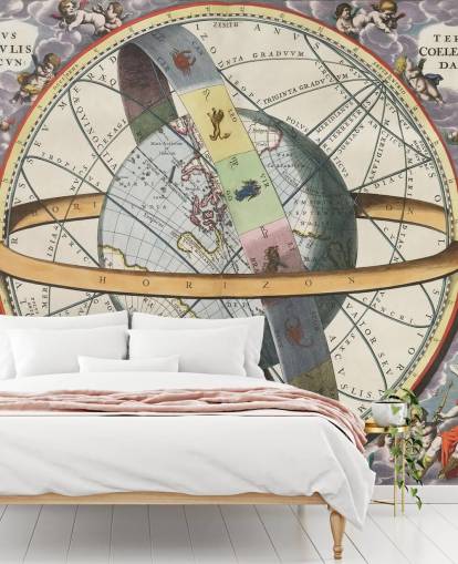 mural de atlas estelar personalizable llamado The Location of the Earth para oficinas en casa mural de atlas estelar personalizable llamado The Location of the Earth para oficinas en casa