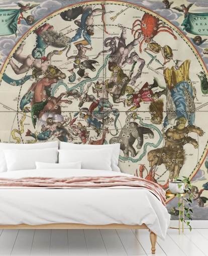 customisable astronomy mural called The Northern Stellar Hemisphere of Antiquity