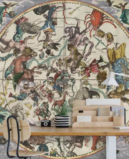customisable astronomy mural called The Northern Stellar Hemisphere of Antiquity