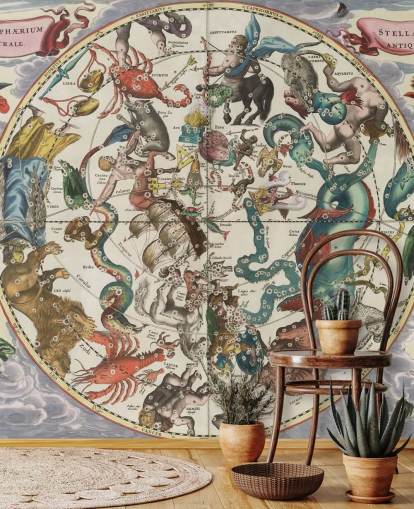 customisable astronomy mural called The Southern Stellar Hemisphere of Antiquity