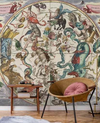 customisable astronomy mural called The Southern Stellar Hemisphere of Antiquity