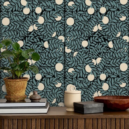 Appelsiinilehto Sininen kerma kukka taustakuva