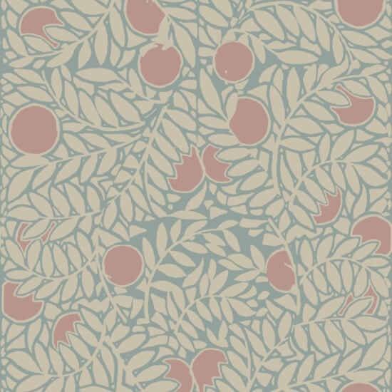 Aranceto Carta da parati floreale Harvest Orange