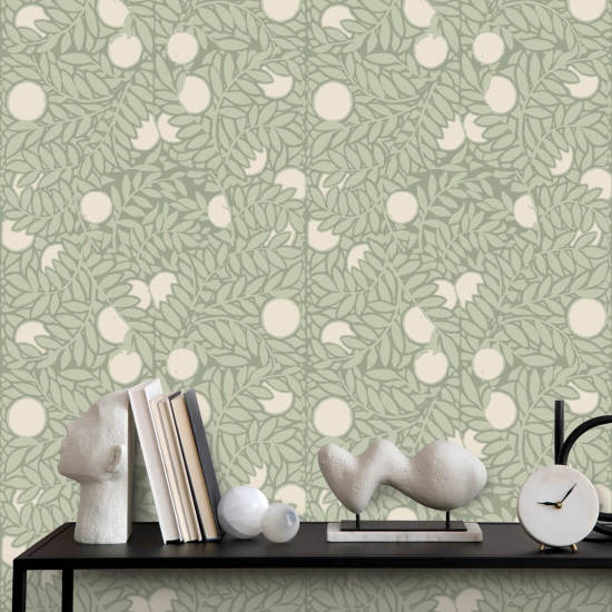 Appelsiinilehto Vaaleanvihreä kukka taustakuva