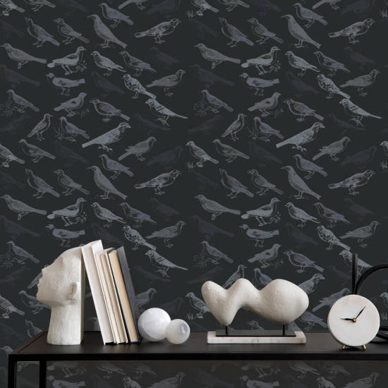 Tweeter Papier peint noir