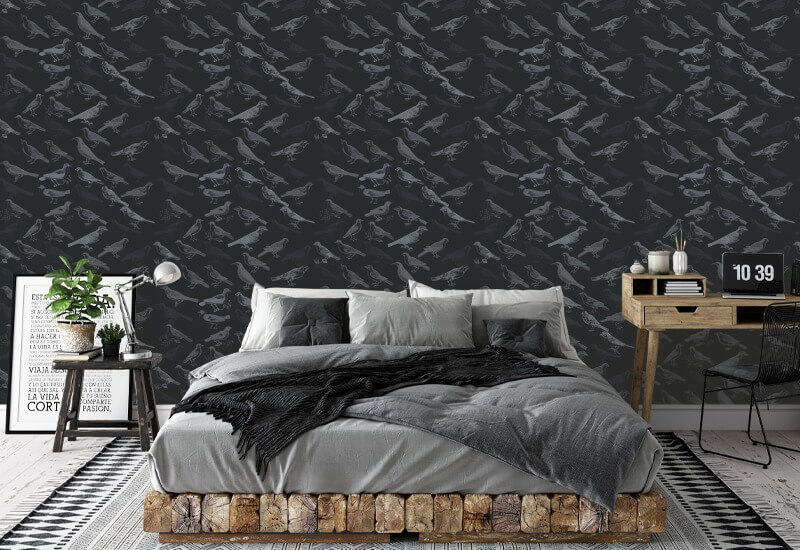 Tviittaaja Musta taustakuva