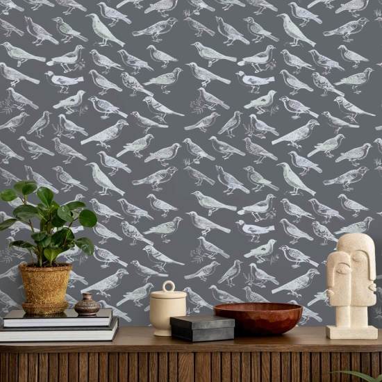 Tweeter Papel de parede cinza