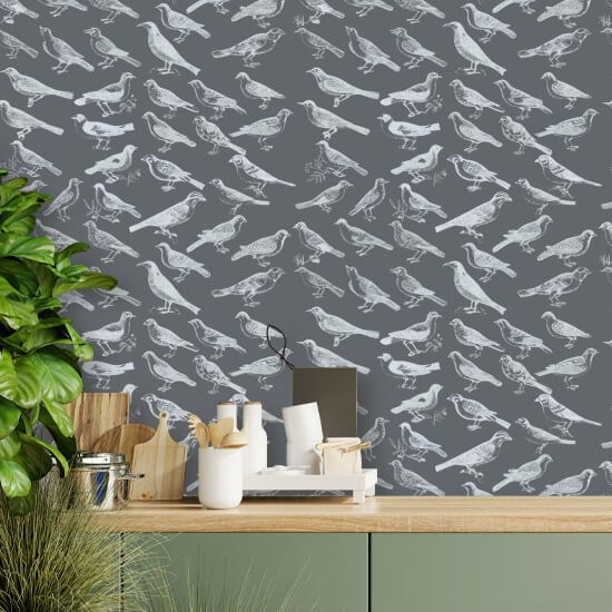 Tweeter Papel de parede cinza