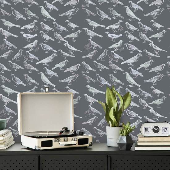 Tweeter Gray Wallpaper