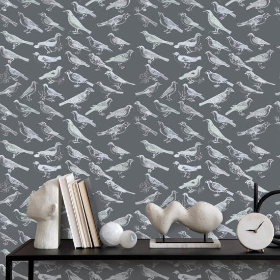 Tweeter Papel de parede cinza