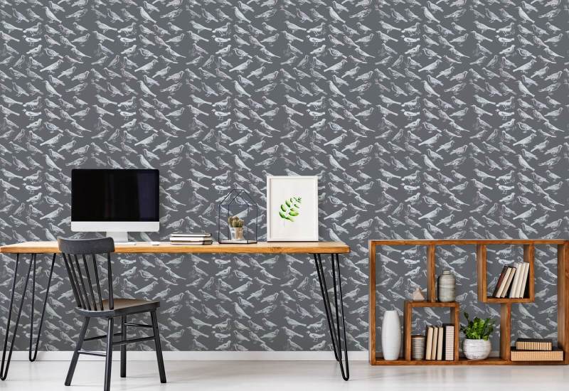 Tweeter Papel de parede cinza