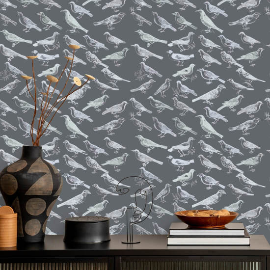 Tweeter Papel de parede cinza