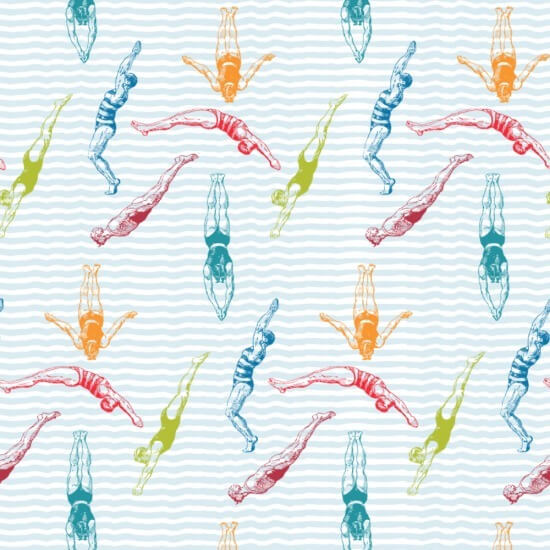 Taucher Popsicle Hintergrundbild