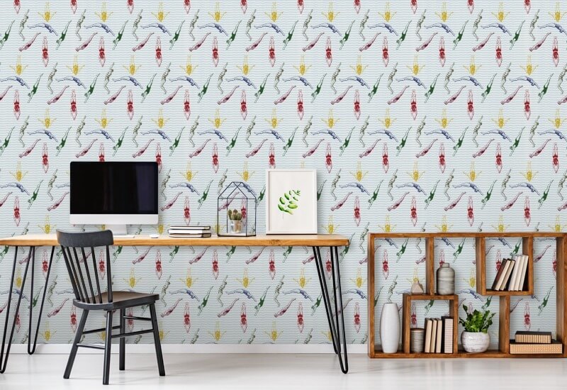 Divers Varsity Wallpaper