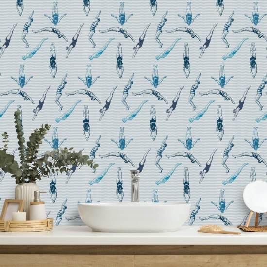 Divers The Blues Wallpaper