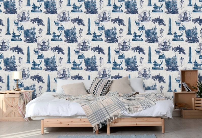 Pagoda Toile Kuun taustakuva