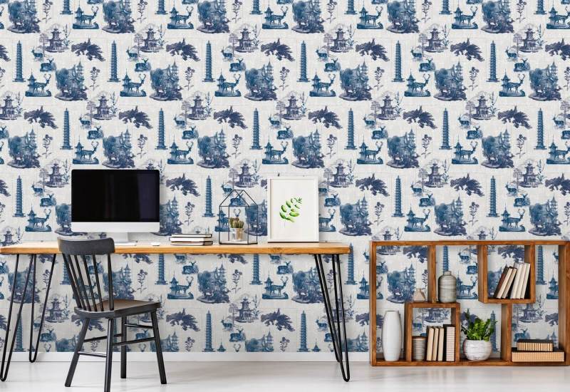 Pagoda Toile Kuun taustakuva