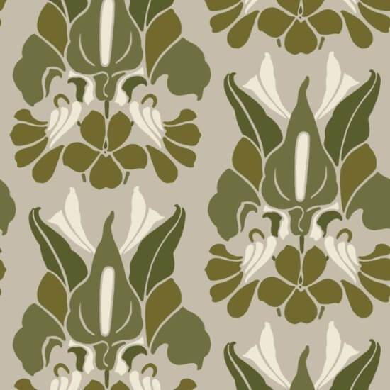 Fiore del drago Prati coperti di muschio