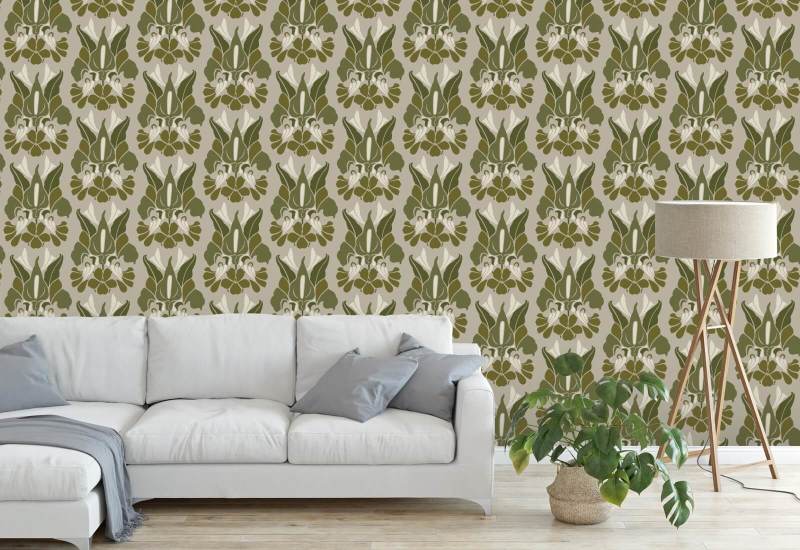 Fiore del drago Prati coperti di muschio