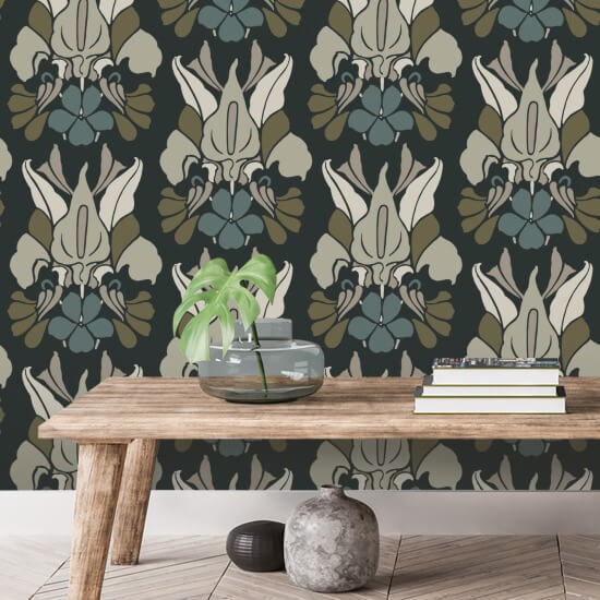 Lohikäärmekukka Midnight Bloom kukka taustakuva