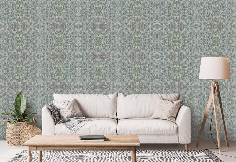 Papier peint floral English Vine 