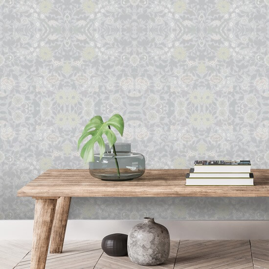 Daisy Chain Floral Baggrund 