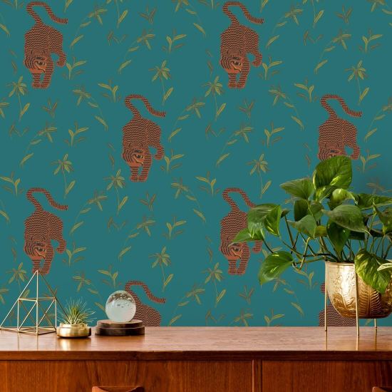 Stakking Tiger Juvel Bakgrunn