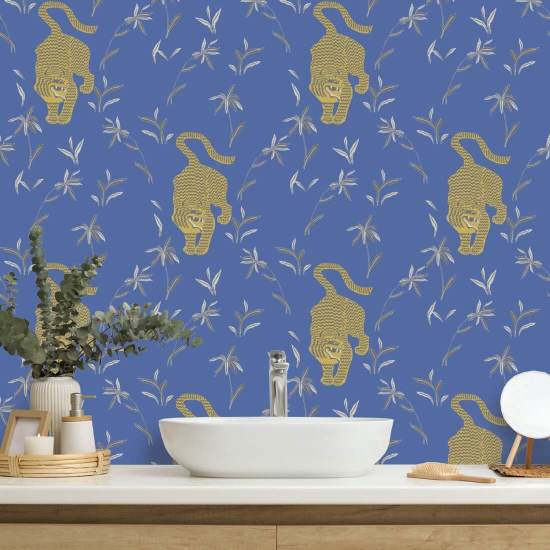 Stalkender Tiger Königliche Tapete