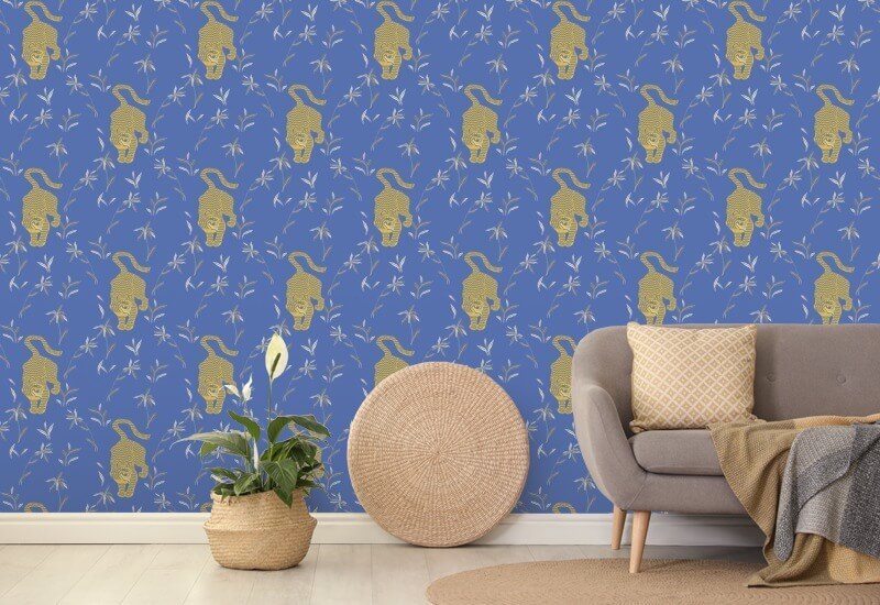 Förföljande tiger Kunglig Bakgrund