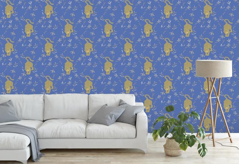 Stalking Tiger Royal Wallpaper