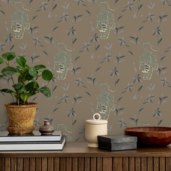 Stakking Tiger Cocoa Jungle Bakgrunn