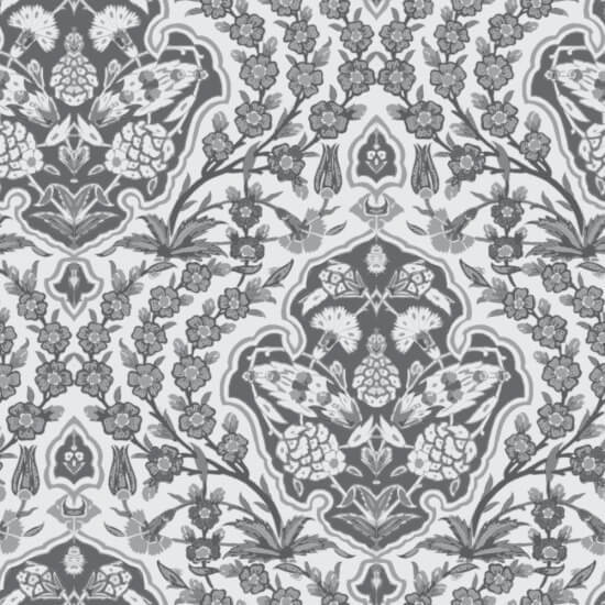 Pouf grande Carta da parati Greys