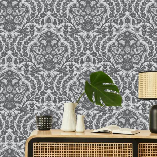 Ottoman Stor Grått Bakgrunn