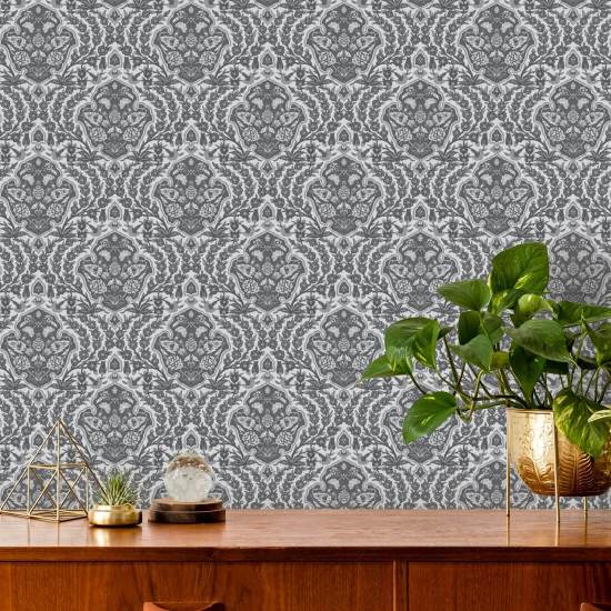 Ottoman Small Greys Wallpaper