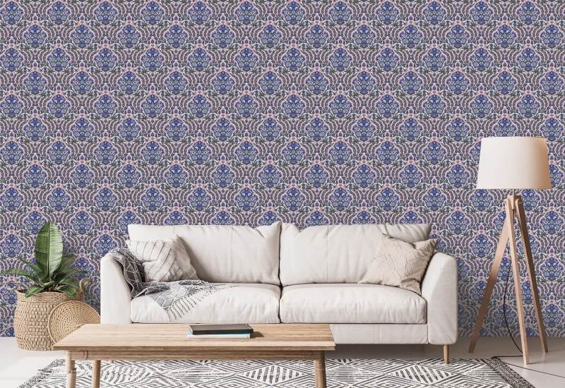 Otomana pequeña Fondo de pantalla de Blues & Coral