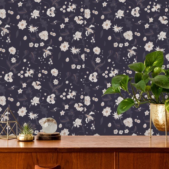 Kukkainen autuus Herukka Taustakuva