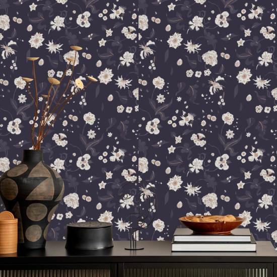 Floral Bliss Currant Bakgrunn