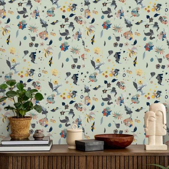 Floral Bliss Blandet tapet